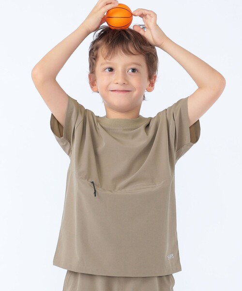 シップスキッズ(SHIPS KIDS) 多機能 ファンクション Tシャツ