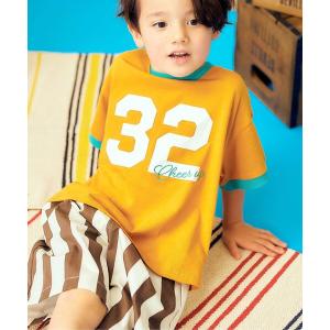 アプレレクール(apres les cours) リンガーナンバリングTシャツ