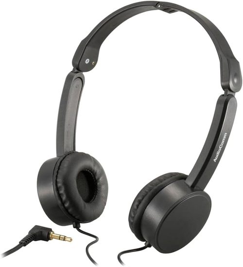 オーム電機(OHM ELECTRIC) AudioComm ステレオヘッドホン 折りたたみ式 HP-H135N