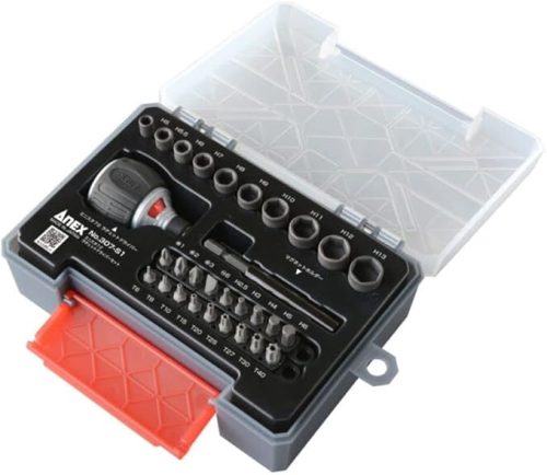アネックス(ANEX) ミニスタ72ラチェットドライバーセット 307-S1