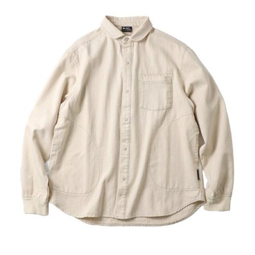 ジムマスター(gym master) 10ozストレッチデニム カツラギシャツジャケット