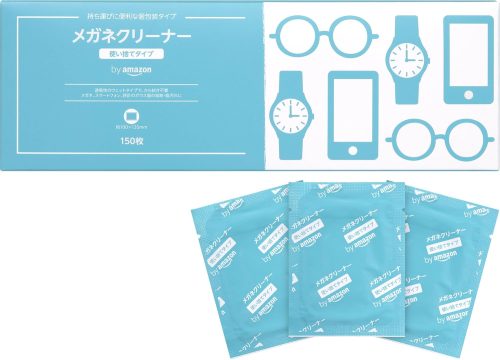 by Amazon 使い捨て メガネクリーナー