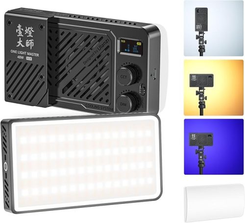 Ulanzi ポータブルLEDビデオライト P40RGB