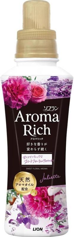 ライオン(LION) ソフラン アロマリッチ ジュリエット スイートフローラルアロマの香り 480ml