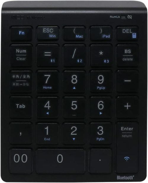 ナカバヤシ(Nakabayashi) Bluetooth5.0対応 ワイヤレステンキー TENBT02/BK