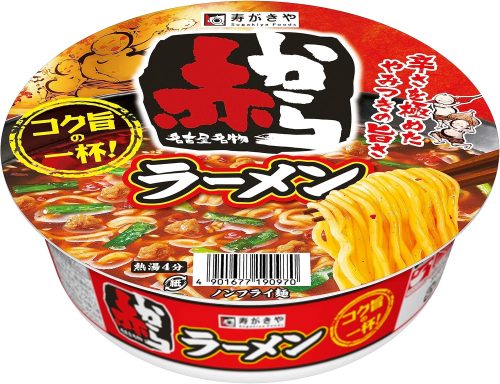 寿がきや 赤から監修 カップ赤からラーメン