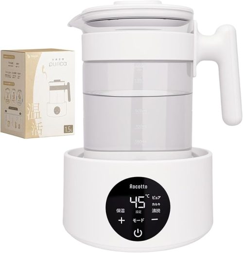 MRG JAPAN Rocotto 白湯メーカー purica 電気ケトル 調乳 白湯ケトル