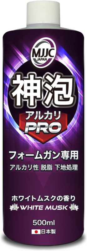 MJJC JAPAN 神泡プロ アルカリシャンプー ホワイトムスクの香り