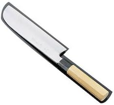 青木刃物 堺孝行 シェフ和庖丁 鎌型薄刃 19.5cm ASE05054