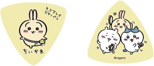 Scorelay Japan ちいかわピック イエロー/うさぎ 5枚セット