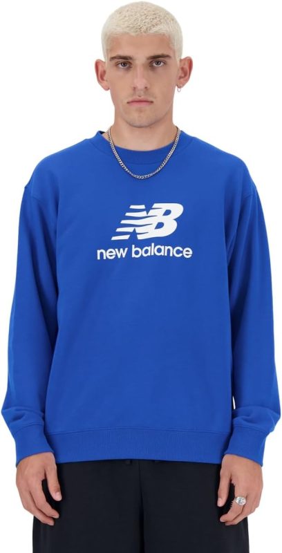 ニューバランス(new balance) Sport Essentials Stacked Logo スウェットクルー