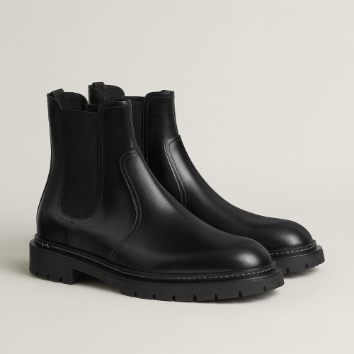 エルメス(HERMES) ショートブーツ マテオ