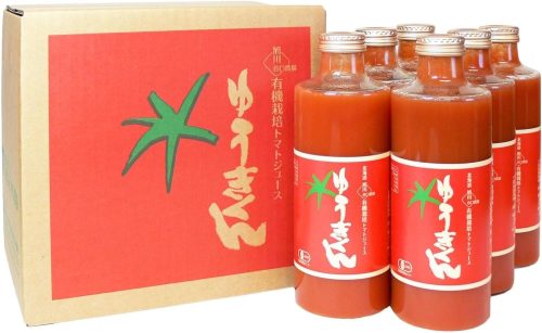 谷口農場 有機トマトジュース ゆうきくん 瓶6本