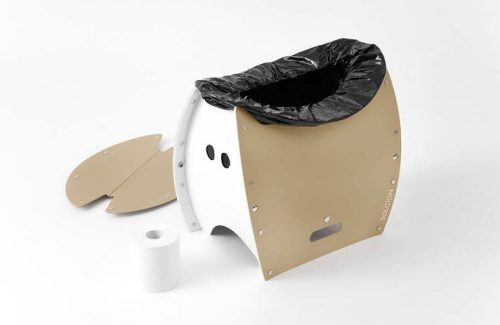 座面を外せば簡易トイレに早変わり