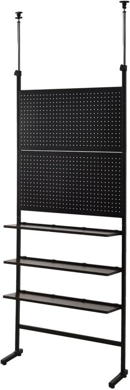 ワイエムワールド(YM WORLD) つっぱりスチール製ペグボードラック 幅60cm マペ 00-100036