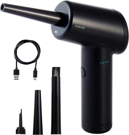 エレコム(ELECOM) 電動エアダスター ADWALBB01BK
