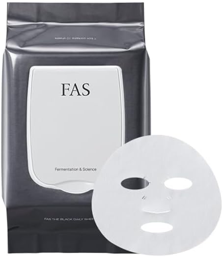 FAS ザ ブラック デイリー シートマスク