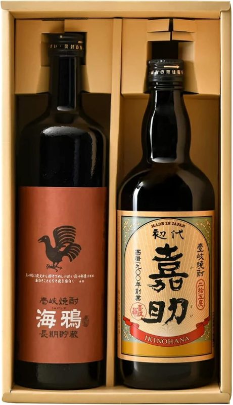 壱岐の華 嘉助・海鴉 麦焼酎 飲み比べ セット