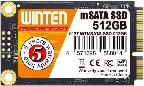 ウィンテン(WINTEN) WTMSATA-SSD-512GB