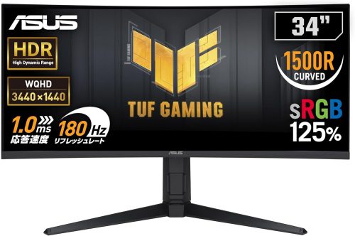 エイスース(ASUS) TUF Gaming VG34VQL3A