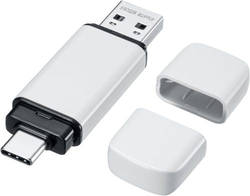 サンワサプライ(SANWA SUPPLY) USB Type-C・A両対応メモリ UFD-5TC64GW