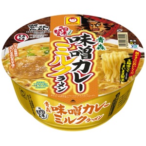 東洋水産 日本うまいもん 青森味噌カレーミルクラーメン