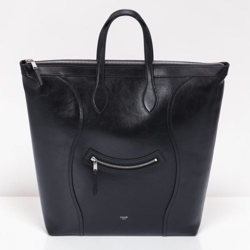 セリーヌ(CELINE) バーティカル カバ ラゲージ シャイニーカーフスキン