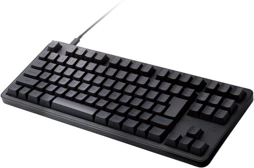 エレコム(ELECOM) 有線メカニカルテンキーレスキーボード TK-MC30UKPBK
