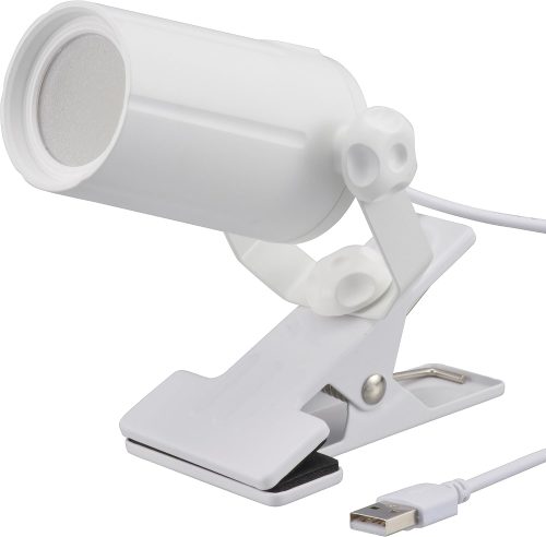 オーム電機(OHM) LEDクリップライト 昼白色 LTC-LC08U 06-0909