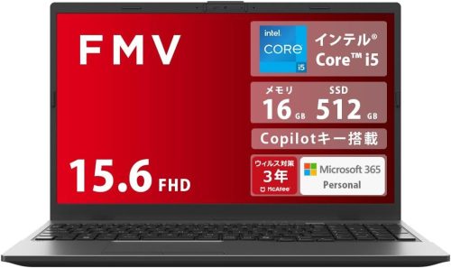 富士通(FUJITSU) FMV ノートパソコン Note E WE1-K3 FMVWK3E155