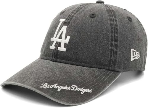 ニューエラ(New Era) 9TWENTY LONG VISOR EASYSNAP MLB VISOR LOGO ACID WASH LA