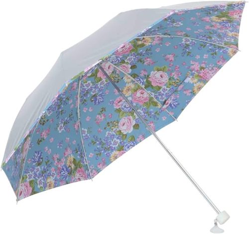 リーベン(Lieben) UV晴雨兼用軽量折傘 ひんやり傘 LIEBEN-0577