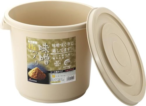 リス(RISU) みそ容器 11型 味噌作り容器