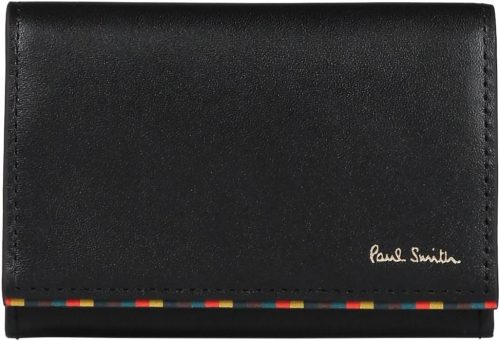 ポールスミス(Paul Smith) ブライトストライプトリム 名刺入れ