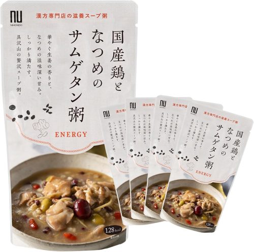 薬日本堂 国産鶏となつめのサムゲタン粥