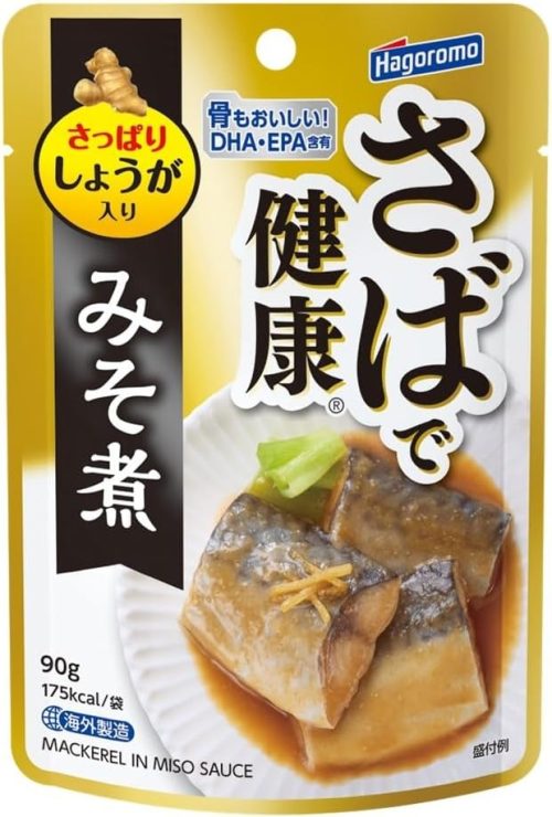はごろもフーズ(Hagoromo) さばで健康 みそ煮 パウチ