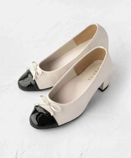 トッカ(TOCCA) TINY RIBBON RAIN PUMPS