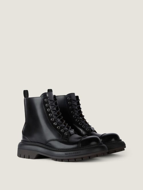 ジバンシィ(GIVENCHY) Givenchy Cargo boots in leather
