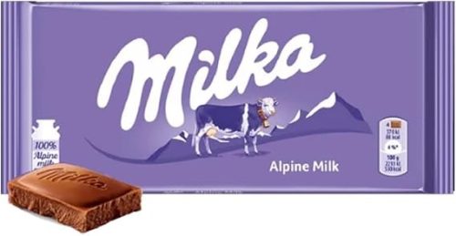 ミルカ(Milka) チョコレート アルペンミルク