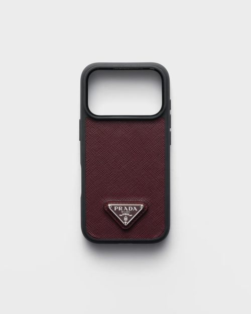 プラダ(PRADA) サフィアーノレザー iPhone 17 Pro用ケース