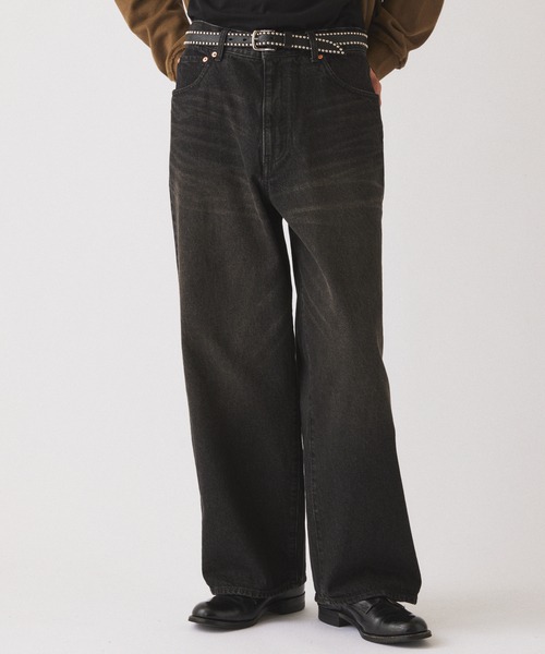 ジャーナルスタンダード レリューム(JOURNAL STANDARD relum) クラフトデニム 13.5oz ワイドストレート