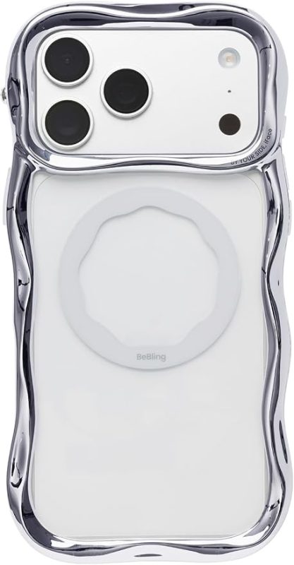 ハミィ(Hamee) iFace BeBling Wave MagSynq クリアケース 41-192645