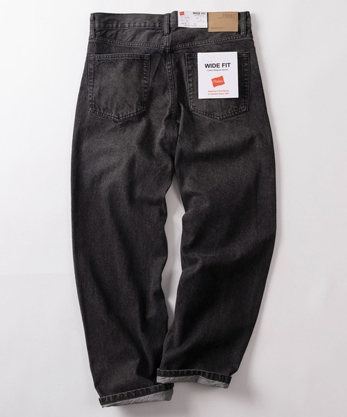 ヘインズ(Hanes) ワイドフィット ジーンズ