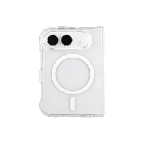 グルマンディーズ iPhone Duo MagSafe 対応 クリアケース GMD-49CL