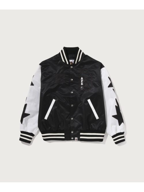 ア ベイシング エイプ(A BATHING APE) BAPE NYLON VARSITY JACKET