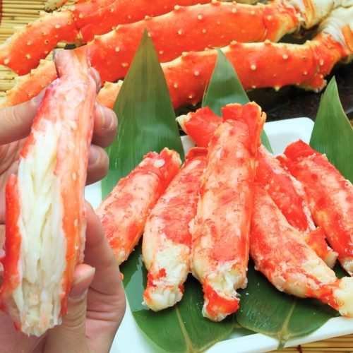 名代釜圧 超特大 タラバガニ ポーション 時々訳あり品