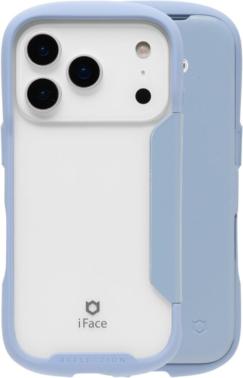 ハミィ(Hamee) iFace Reflection ダイアリー ポリカーボネート クリア スマホケース 41-183384
