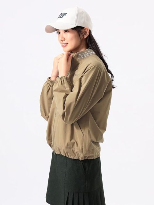 ビームスゴルフ(BEAMS GOLF) ORANGE LABEL リブロゴ 撥水 ブルゾン