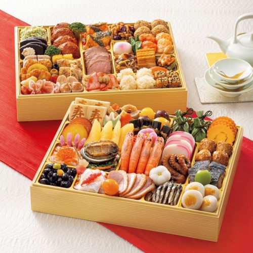 イオン トップバリュ 和洋中特大二段重 饗宴