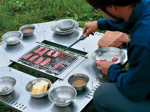 肉を挟む場合